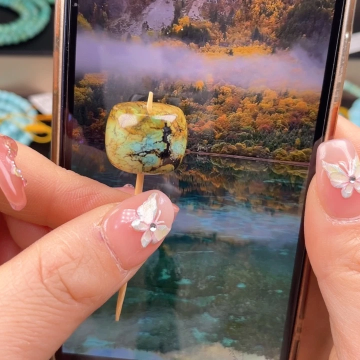 绿松石珠宝奇石未镶嵌