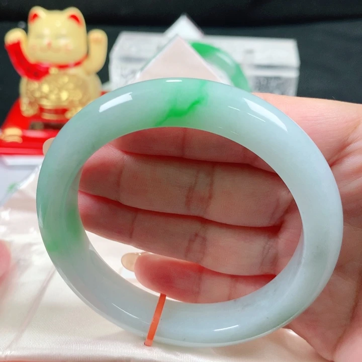 未镶嵌手镯翡翠编号0283 正圈57