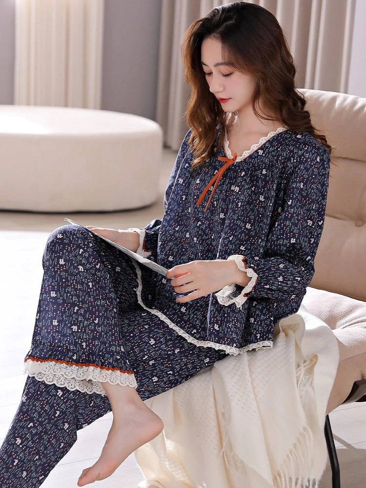 5号2025秋冬款：高品质莫代尔新款小众设计款睡衣