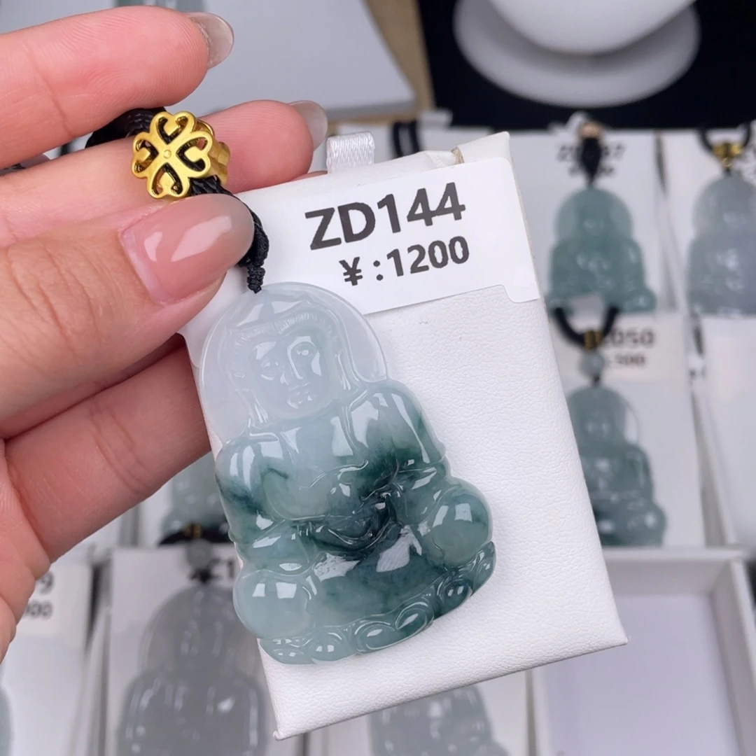 翡翠未镶嵌颈饰zd144