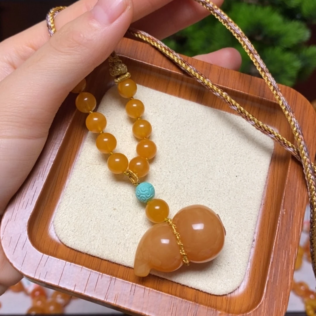 【闪购商品】蜜蜡颈饰未镶嵌项链