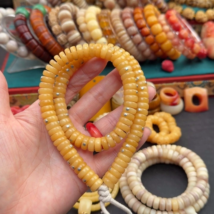 牛骨手串/手链10*4尺寸108颗