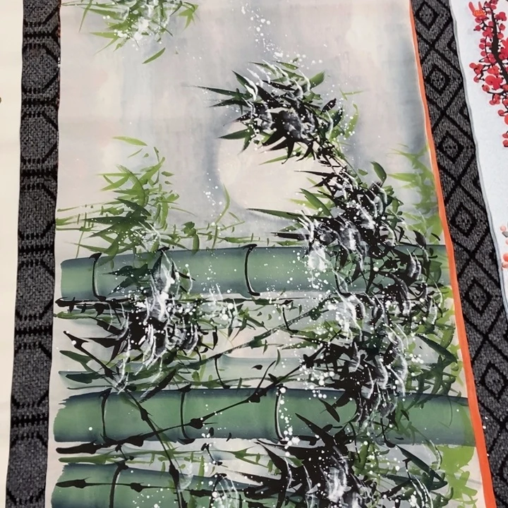 枕书斋画廊的直播间