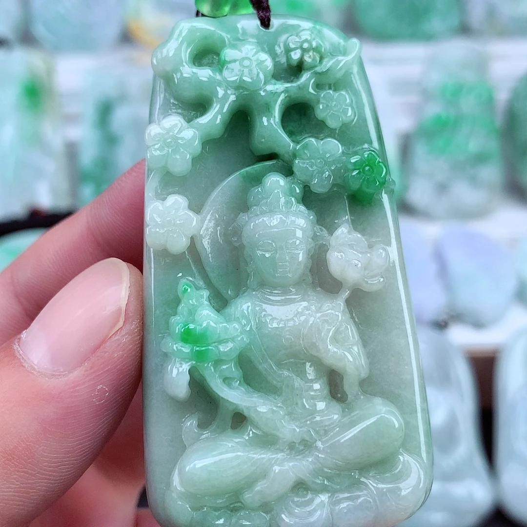 颈饰未镶嵌翡翠翡翠吊坠