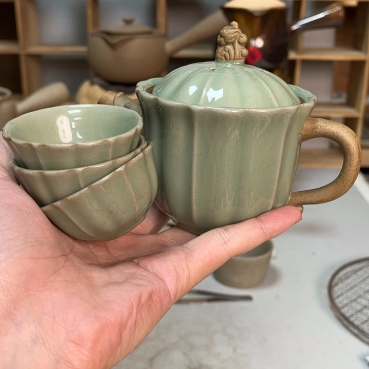 壶老段烧陶瓷茶器