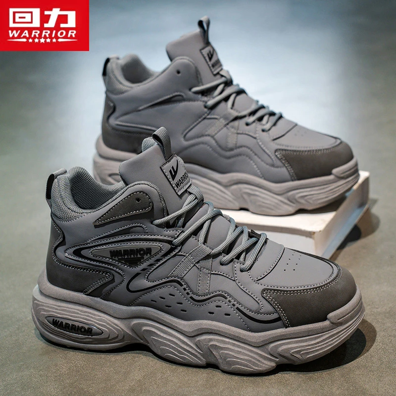 回力老爹鞋2025冬季新款休闲运动鞋男士百搭厚底增高防滑爆款潮鞋