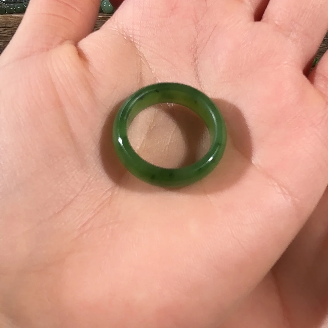 和田玉未镶嵌戒指06