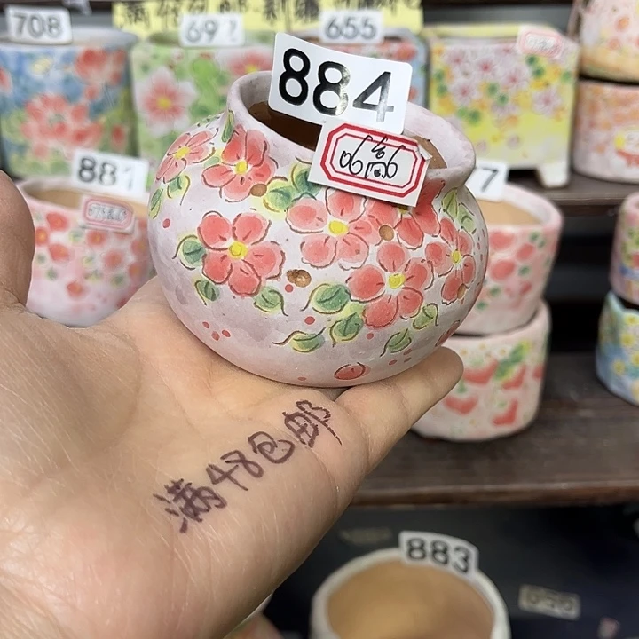 手工制作多肉花盆