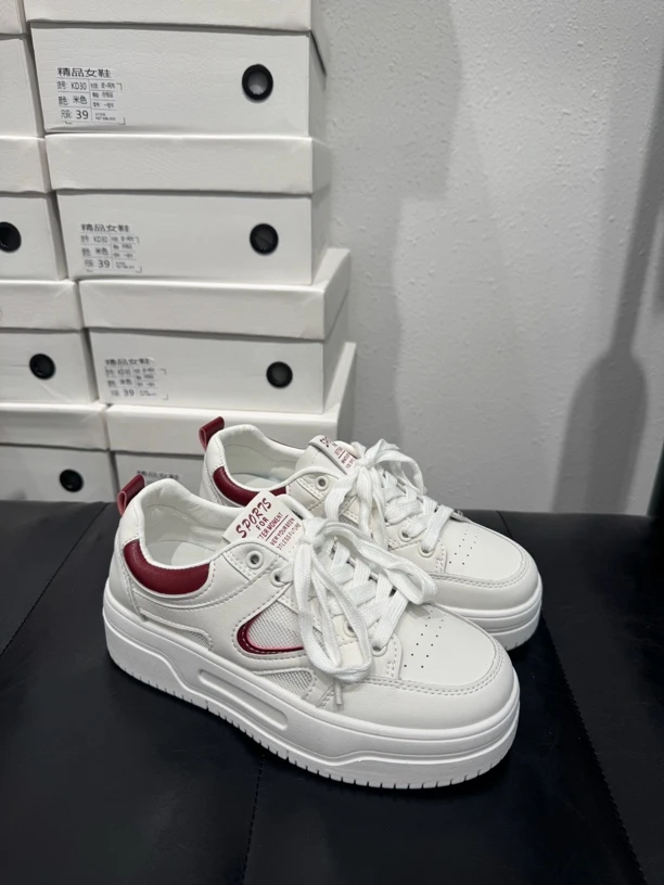 （娜娜家）2368春季新款百搭小白鞋