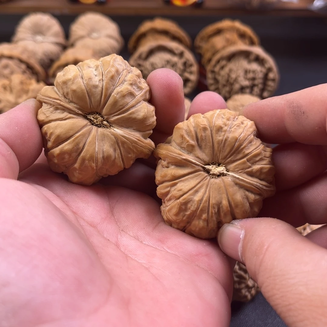文玩核桃把件醒*南瓜墩