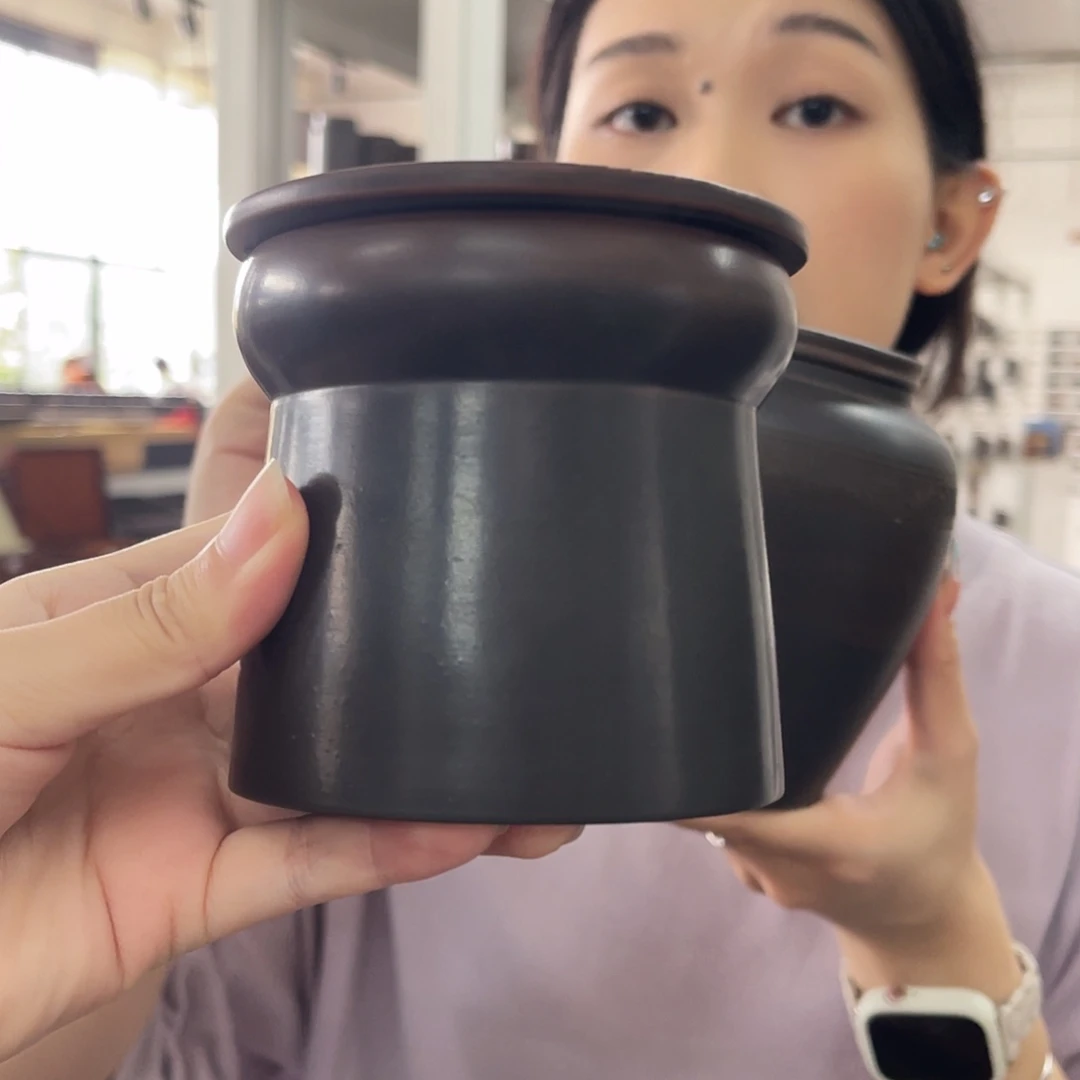 钦州坭兴陶茶叶罐 二两装