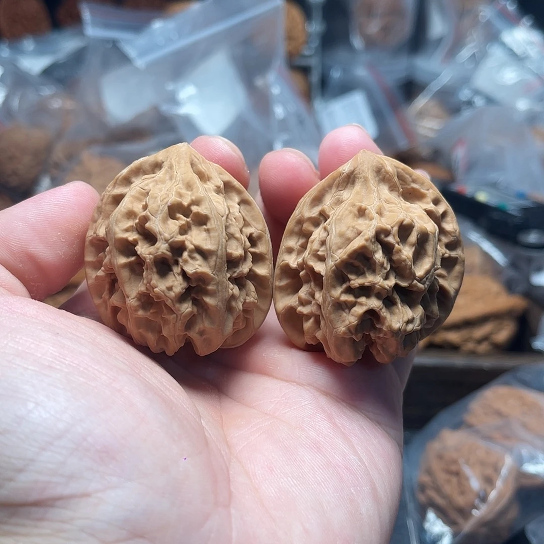 1文玩核桃承德粗筋马蹄40-311