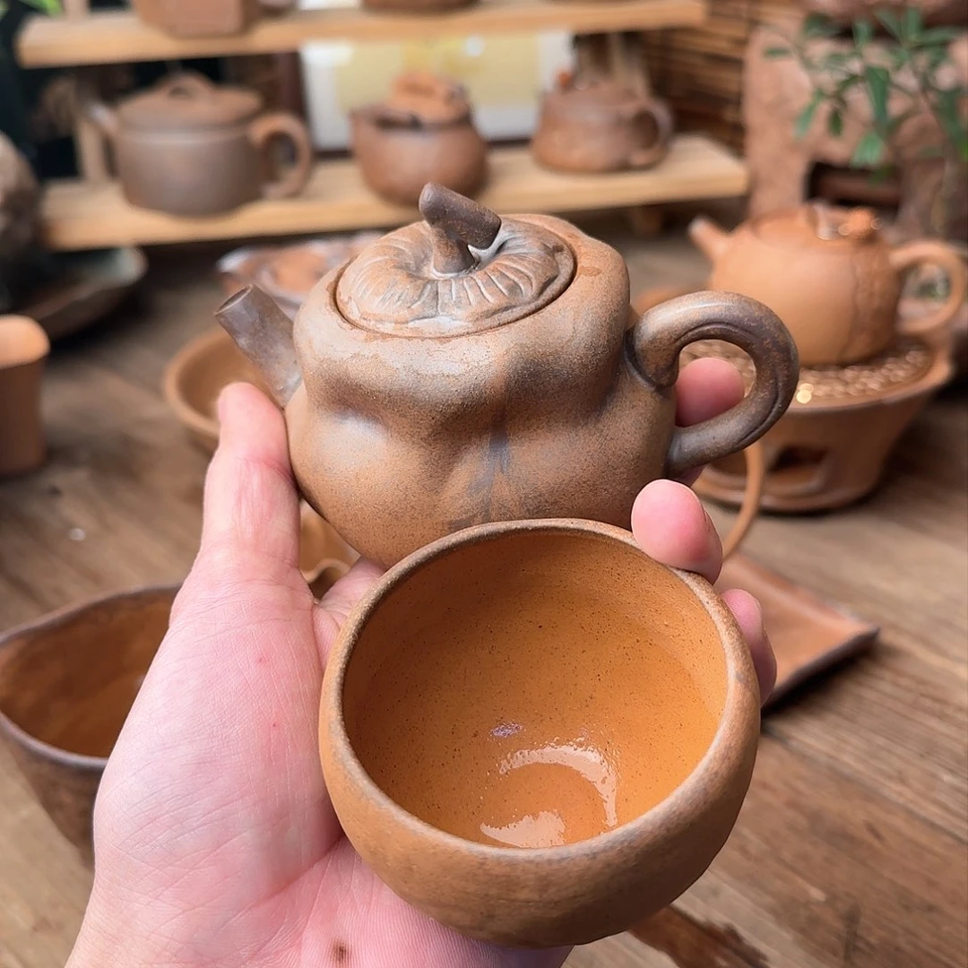 原矿老岩泥茶器系列