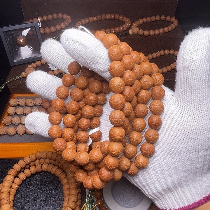 凤眼菩提手串12.5mm铁籽108念珠高油高密