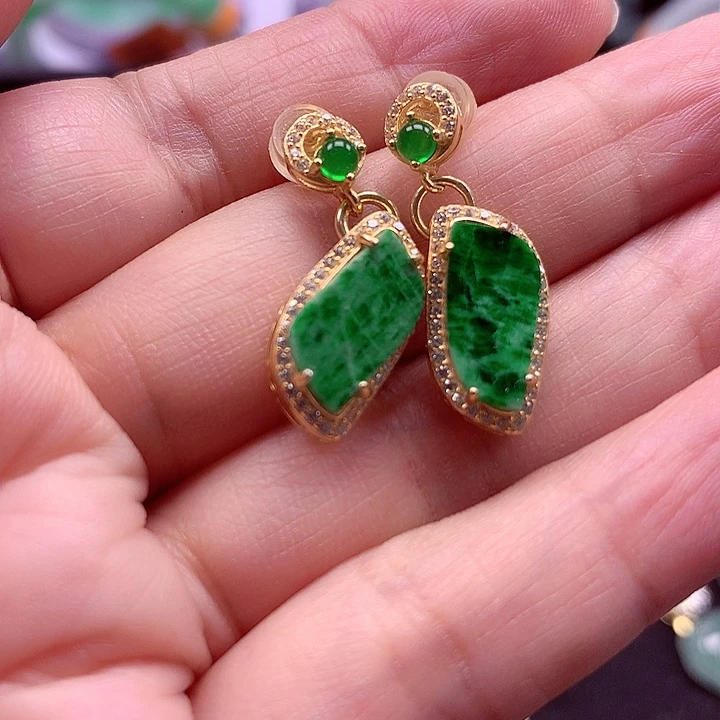 颈饰银S925镶嵌翡翠翡翠