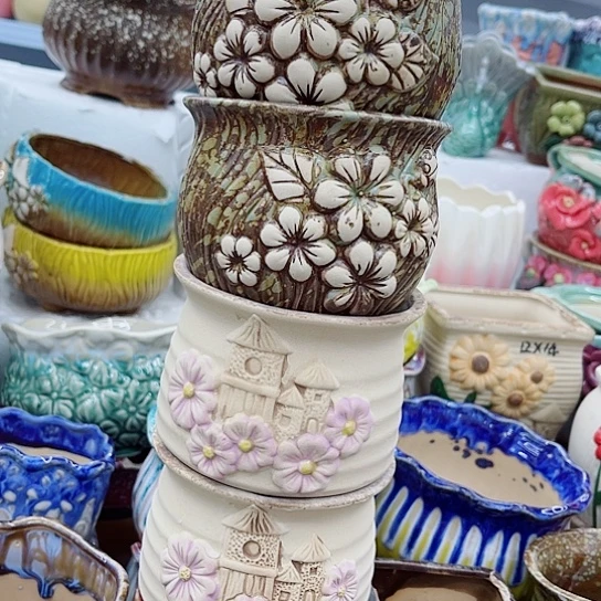 多肉绿植陶瓷花盆9.99包邮