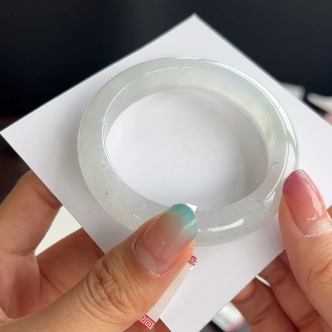 翡翠未镶嵌手镯31号 54.5