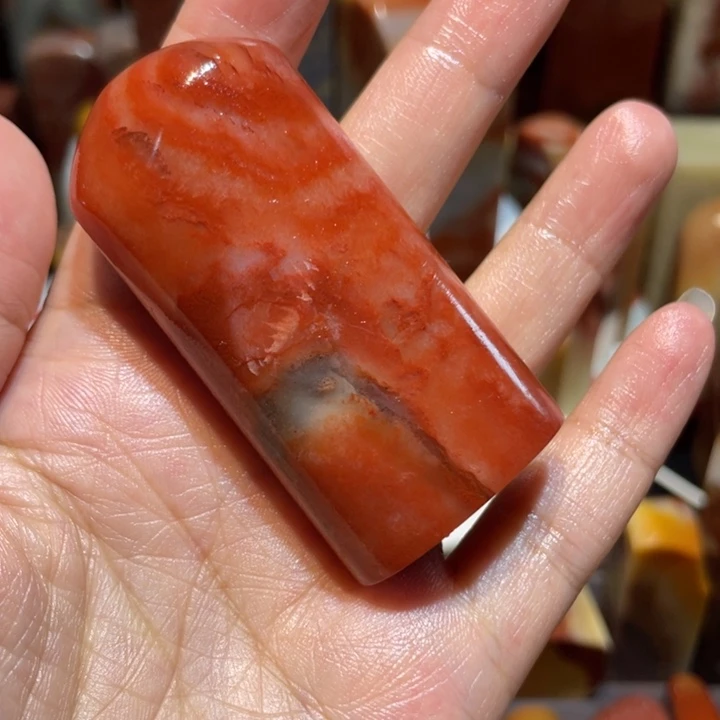 浮***闲寿山石印石素章原石