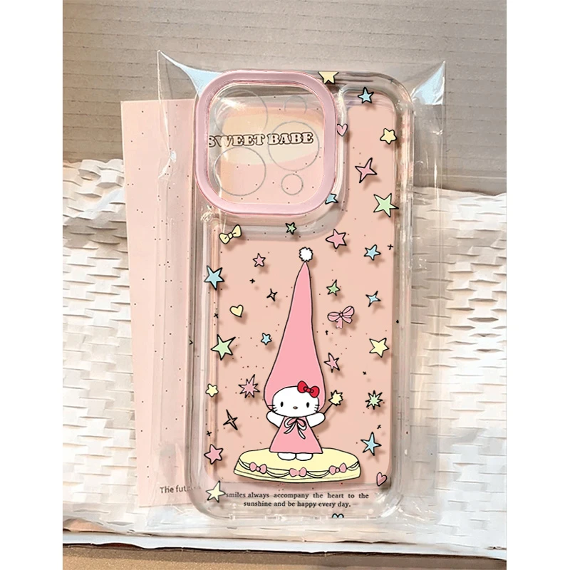星星凯蒂适用苹果16 15手机壳iPhone13promax防摔14 12男女xr软11