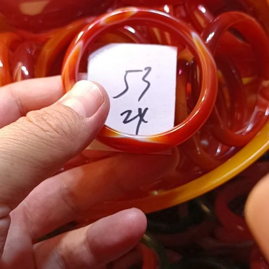 玛瑙/玉髓未镶嵌手镯