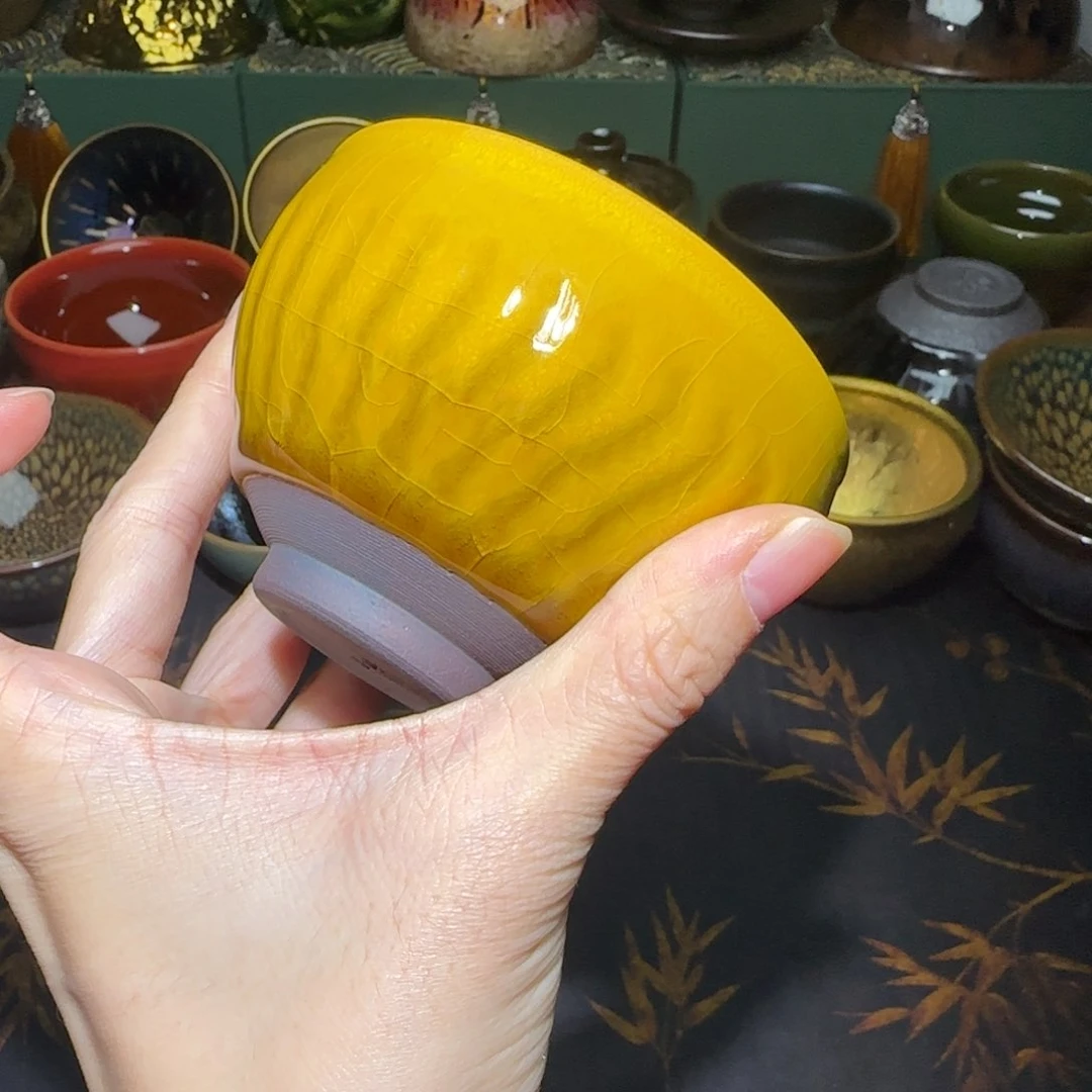 茶盏微瑕建盏，介意勿拍