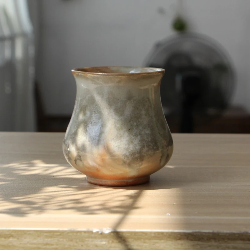 志野烧陶瓷咖啡闻香杯聚香杯品签杯约110ml多款颜色可选简约