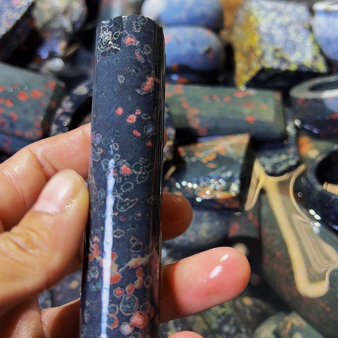 梅花玉鱼缸石茶周边微瑕不退不换