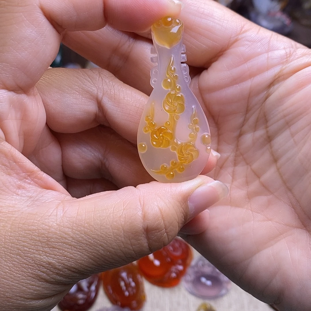 玛瑙/玉髓未镶嵌颈饰