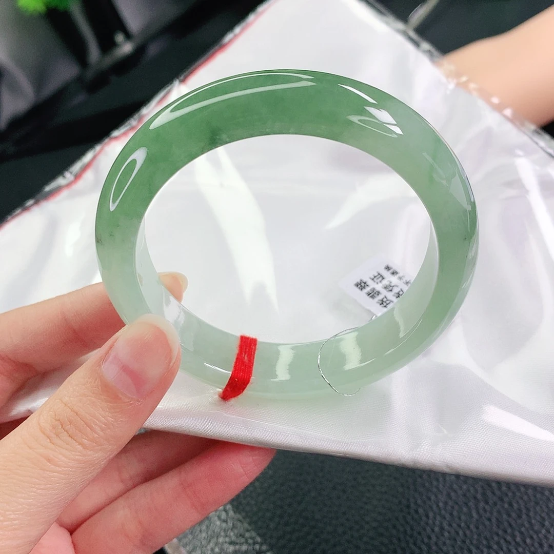 未镶嵌手镯翡翠55圈
