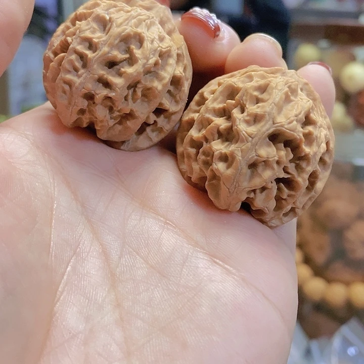 【闪购商品】文玩核桃把件35苹果