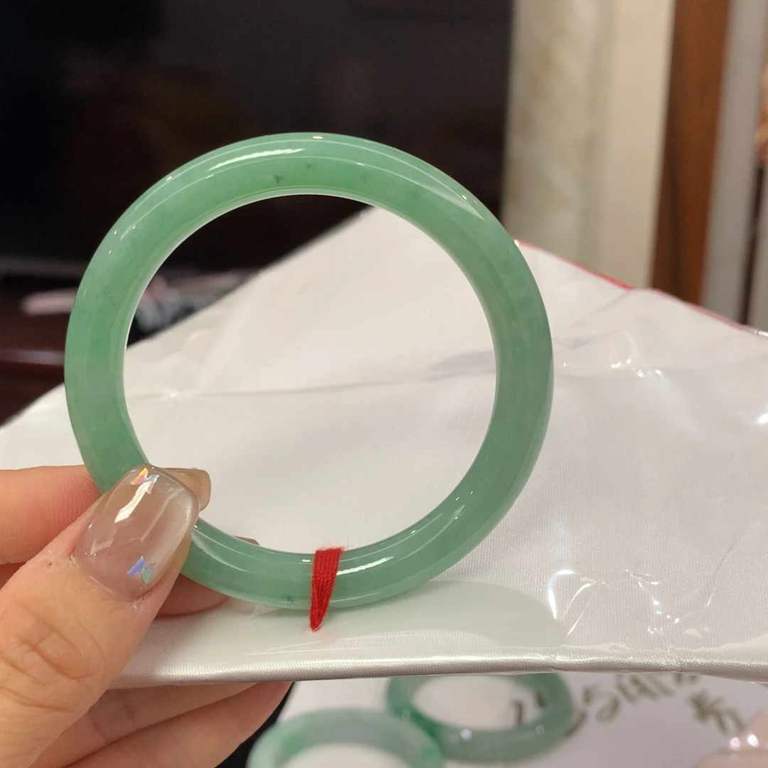 未镶嵌手镯翡翠三天鉴赏期圈口54.4