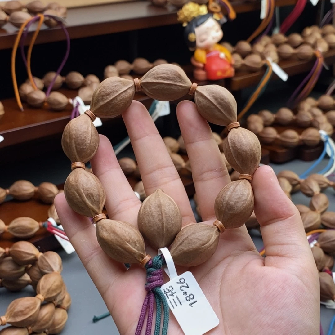 名***要梅林铁核文玩三通