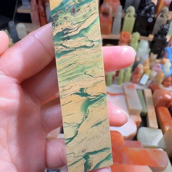 青田石印石轻*外地的