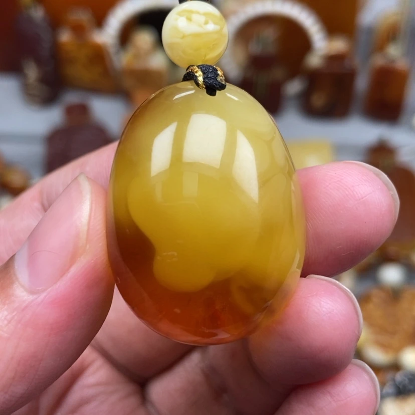 【闪购商品】未镶嵌颈饰琥珀
