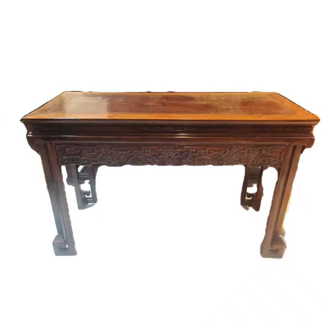 文华开物第245期拍品 9 清 黄花梨如意纹桌