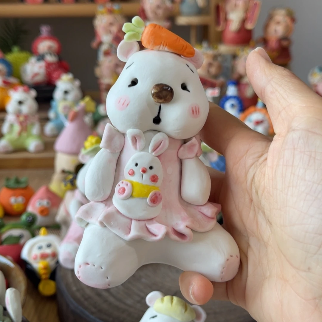 【闪购商品】摆件雨****景德镇陶瓷手作