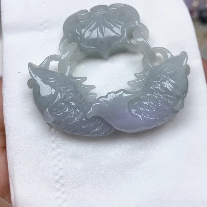 翡翠未镶嵌颈饰47号