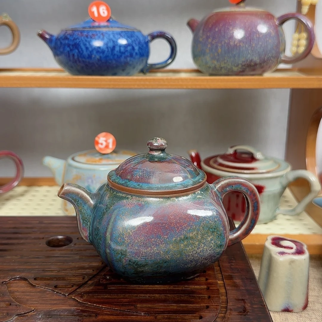 钧瓷茶壶茶壶茶壶