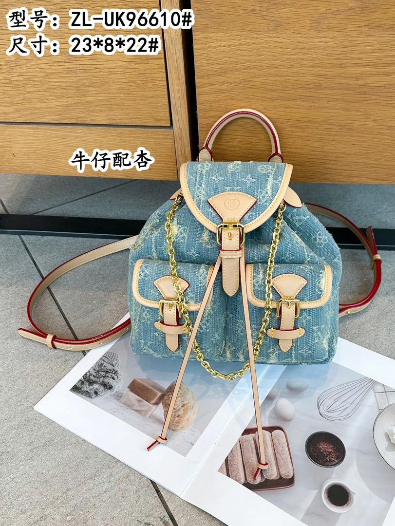 UK新款多功能大容量双肩包96610