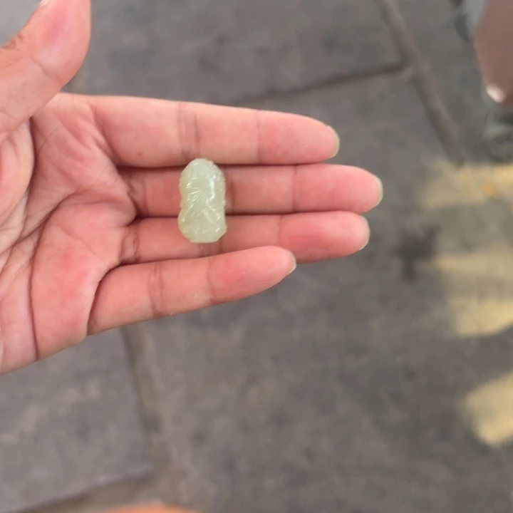 和田玉未镶嵌吊坠(不含链)