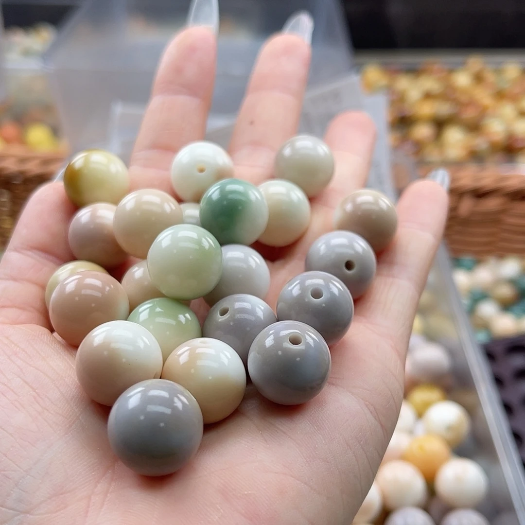 白玉菩提吊坠c14mm/50+5颗