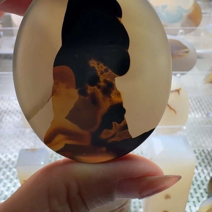 玛瑙/玉髓未镶嵌项链