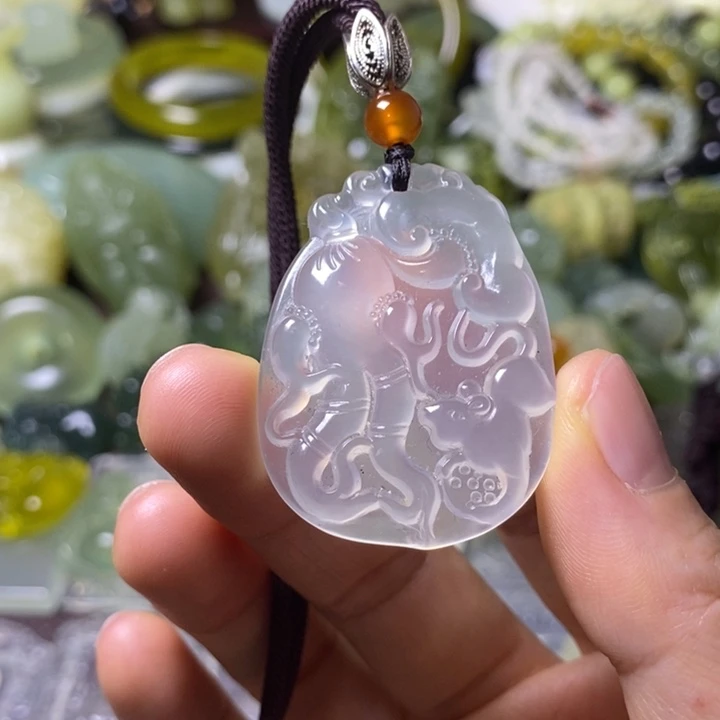 岫玉岫玉挂件未镶嵌