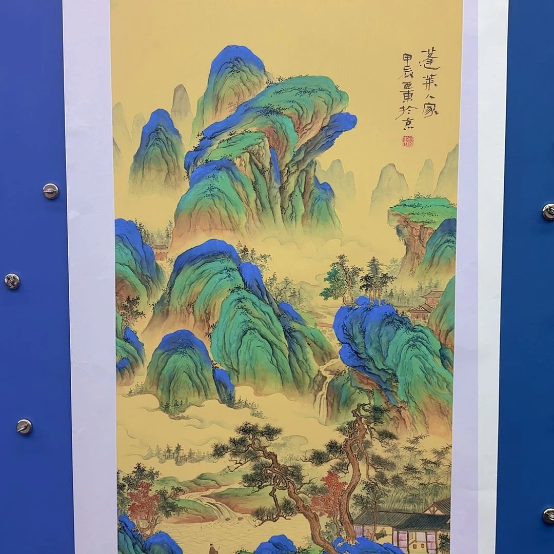 国画多次参加国内外