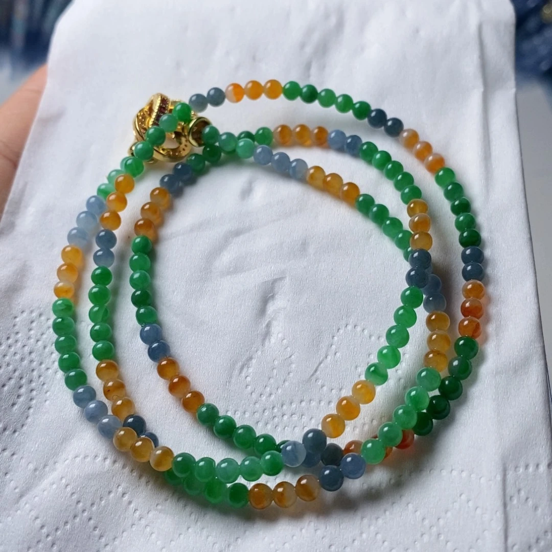 定制翡翠未镶嵌缅甸翡翠a货卡3.6