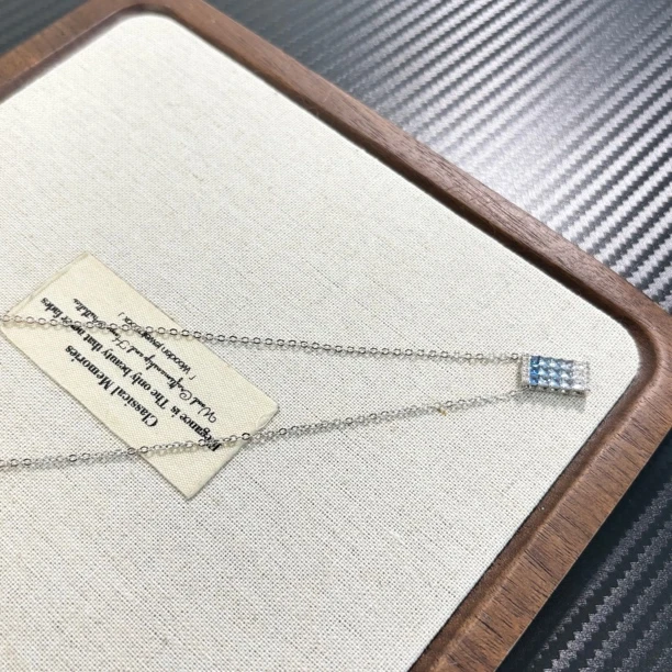 铜合金项链 长方形项链XL3738