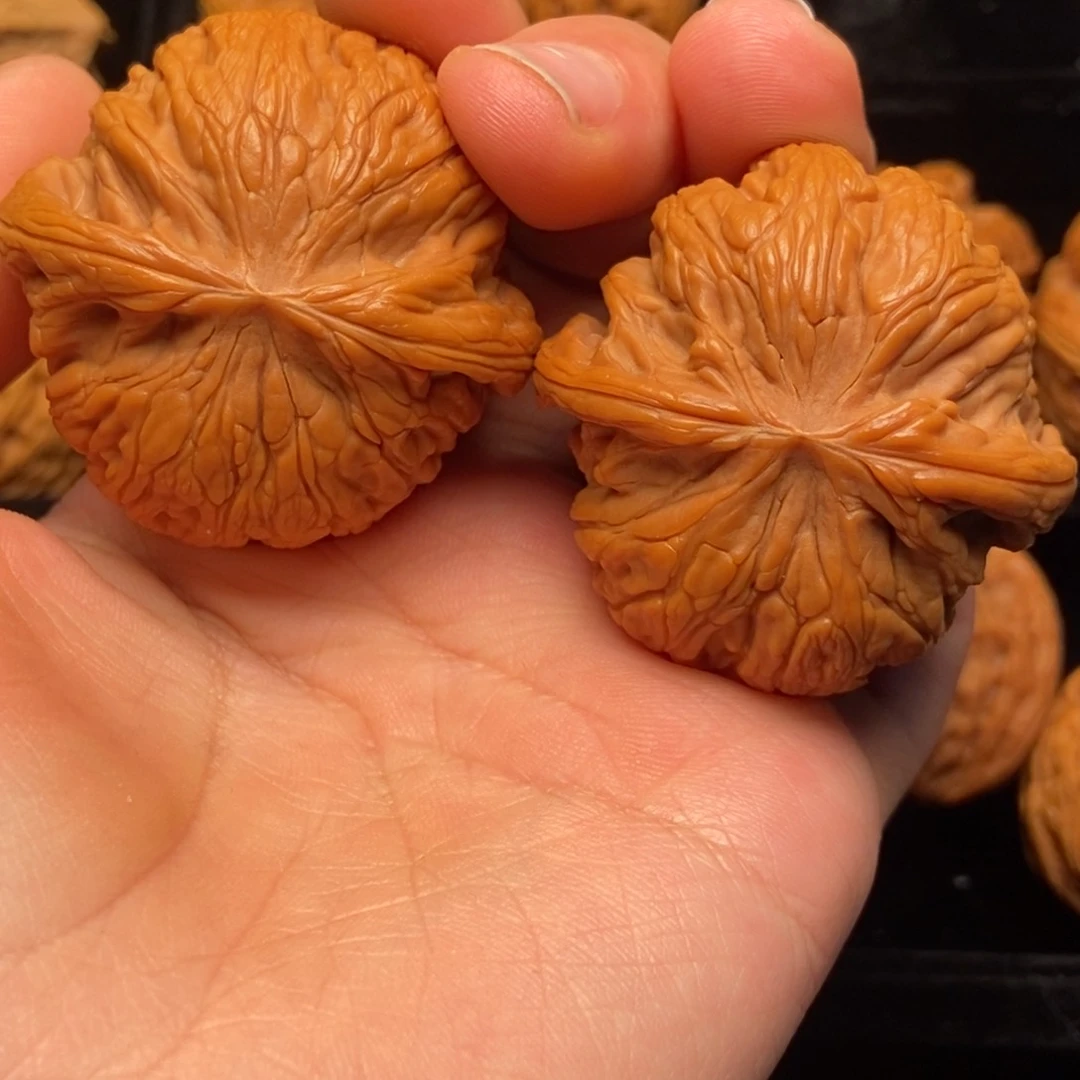 文玩核桃把件秦岭野生核桃