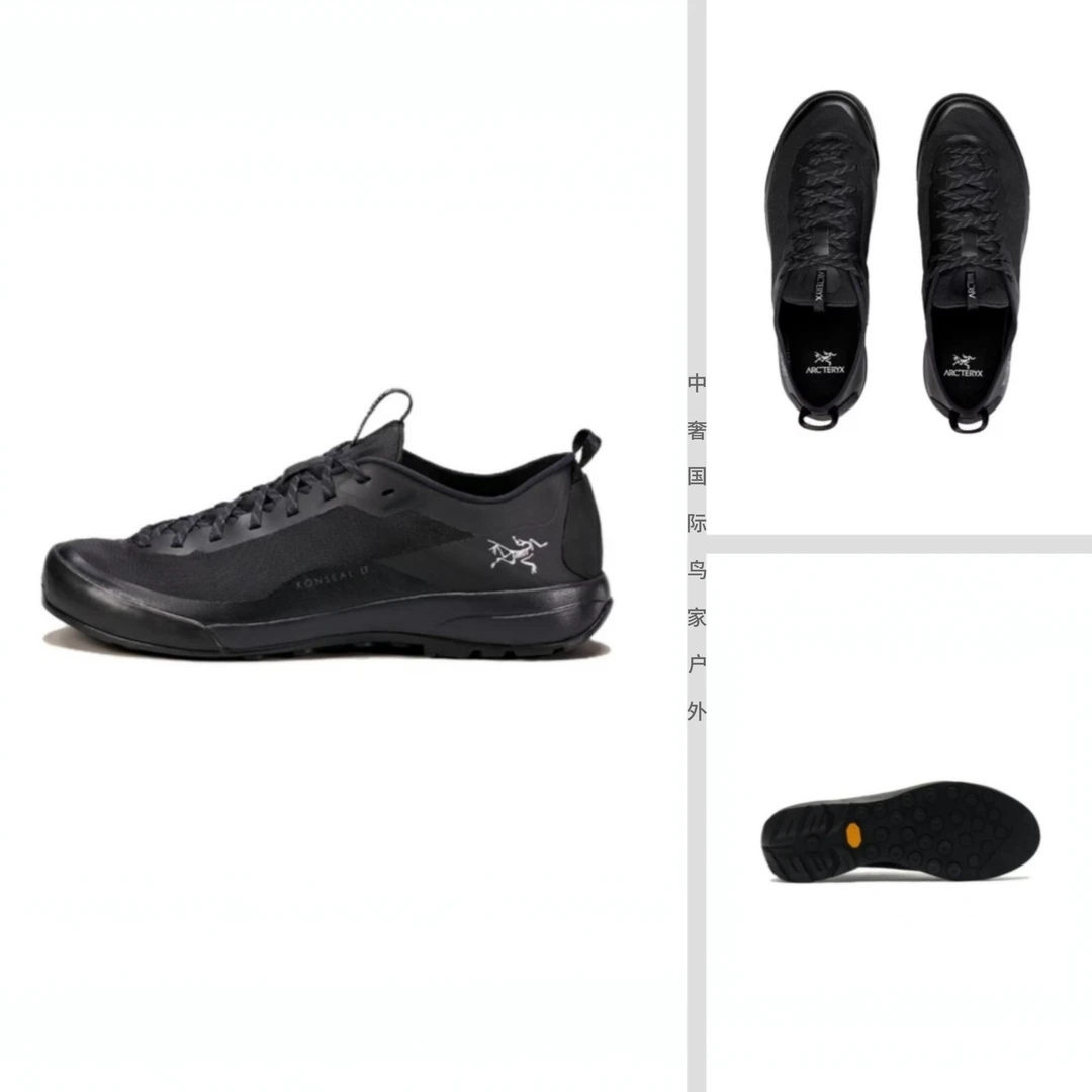 ARC'TERYX/始祖鸟Konseal Lt轻量防滑户外低帮耐磨系带登山休闲鞋
