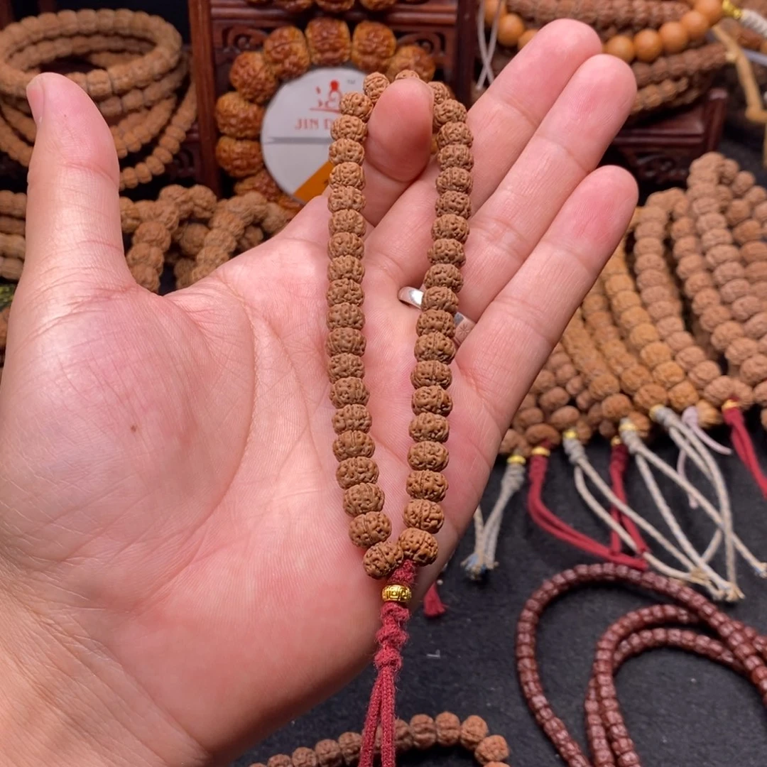 金刚菩提手串大****）老树王尺寸0.9