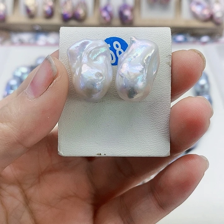 颈饰银S925镶嵌淡水珍珠